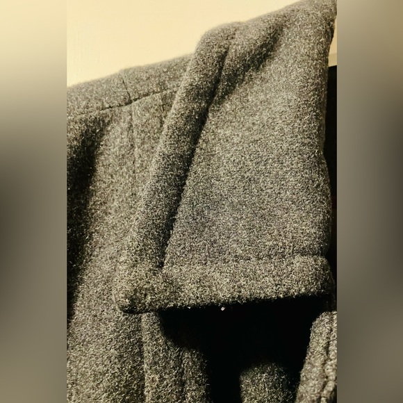 St. John’s Bay Ladies Large Charcoal Dress Coat - Picture 7 of 11